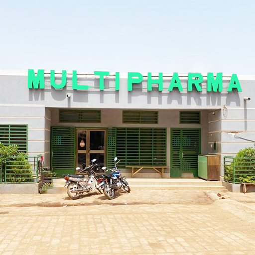 Devanture de la pharmacie multi pharma à sokoniko